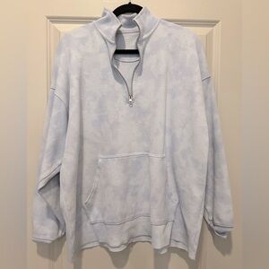 Aerie oversized quarter zip
